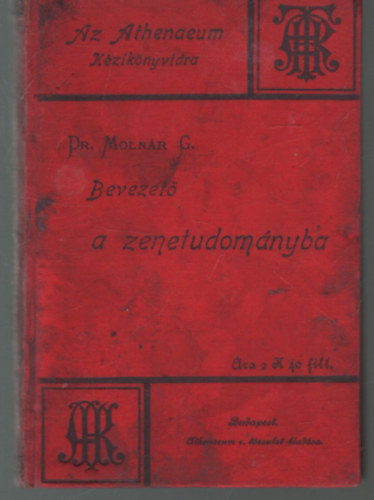 Dr. Molnr Gza - Bevetet a zenetudomnyba