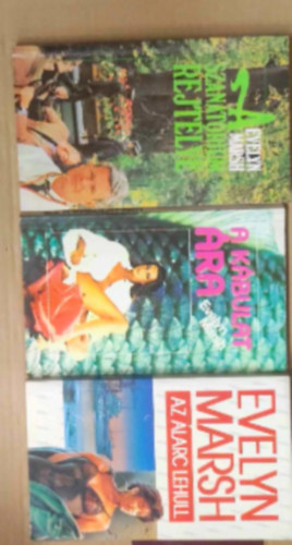 Evelyn Marsh - 3 db Evelyn Marsh könyv: - A szanatórium rejtélye - A kábulat ára - Az álarc lehull