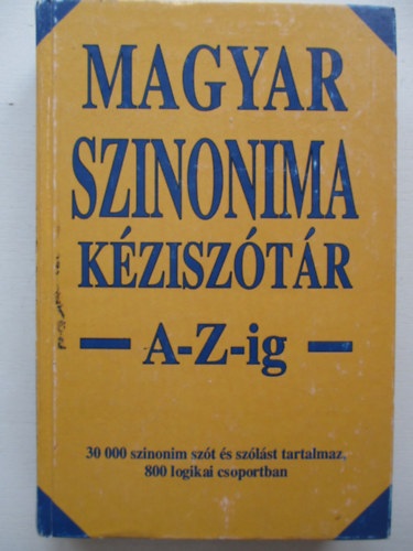P�ra Ferenc - Magyar szinonima k�zisz�t�r A-Z-ig