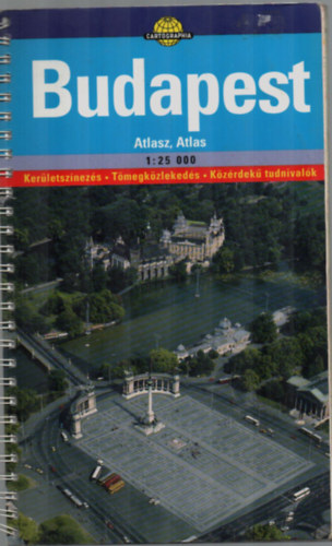 Dr. Papp-Váry Árpád - Budapest Atlasz 1:25 000.
