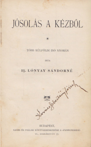 Ifj. Lnyay Sndorn - Jsls a kzbl