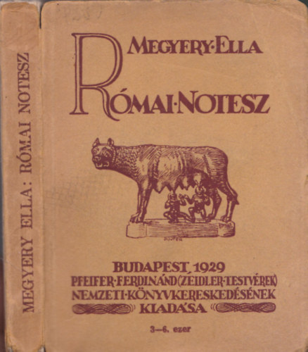 Megyery Ella - Rmai notesz