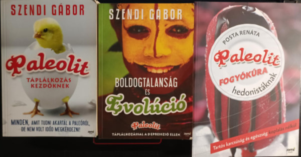 Paleolit t�pl�lkoz�si k�nyvcsomag