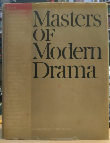 Robert G. Shedd Haskell M. Block - Masters of Modern Drama