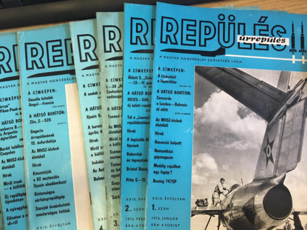 Repls - A magyar honvdelmi sportszvetsg lapja 1976. I-XII. (Teljes vfolyam, lapszmonknt)