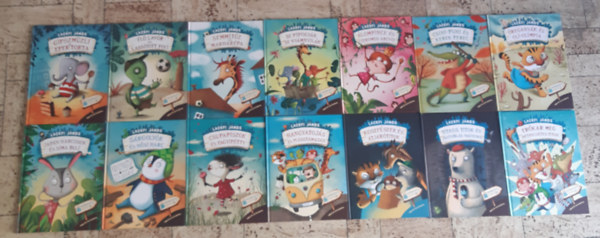 Lackfi János - Dombontúli mesék 1-14. (14 db): Gipszmüzli, Élő lavór, Semmitűz, Se pipogyák, Álompince, Csihi-Puhi, Öreganyák, Japán harcosok, Sárgolyók, Csupapiszok, Hangyatoják, Koszfészek, Titkos titok, Erőkar