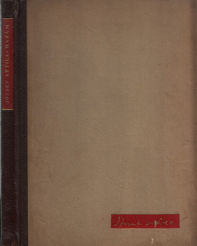 József Attila - Hazám (Csernus Tibor eredeti kőrajzaival) - Számozott