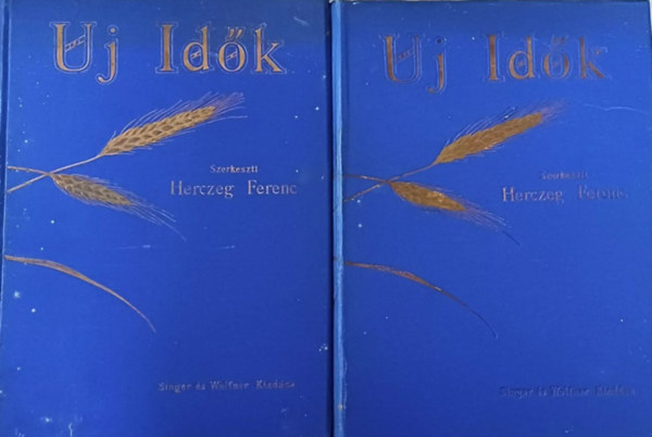Herczeg Ferenc \ (szerk.) - Új idők 1929 I.-II. kötet (teljes évf.)