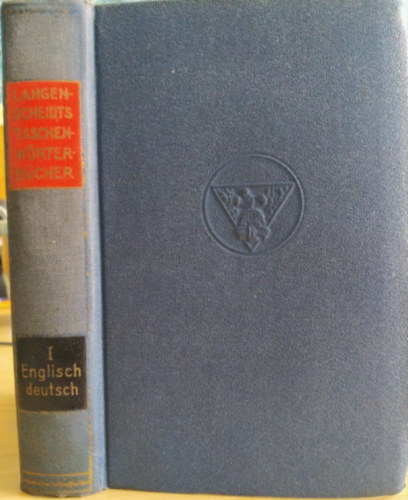 Prof. Edmund Klatt  G. Langenscheidt (Neubearbeitung in 1929) - Langenscheidts Taschenwrterbuch der englischen und deutschen Sprache - (Englisch-Deutsch)