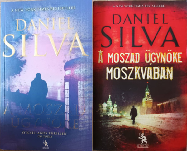 Daniel Silva - A Moszad gynke + A Moszad gynke Moszkvban (2 db)