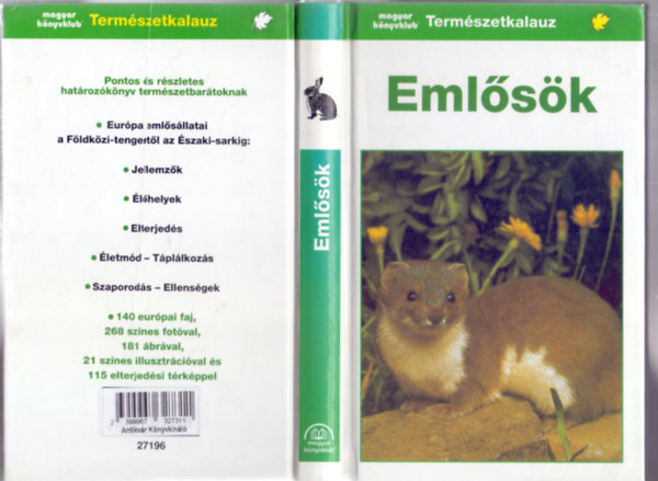 Dr. Ford�totta: Schmidt Andr�s Josef Reichholf - Eml�s�k (Term�szetkalauz - Fritz Wendler illusztr�ci�ival)