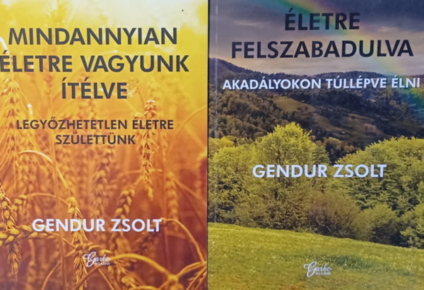 Gendur Zsolt - Mindannyian letre vagyunk tlve. Legyzhetetlen letre szlettnk + letre felszabadulva - Akadlyokon tllpve lni (2 m)