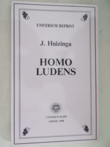 J. Huizinga - Homo Ludens