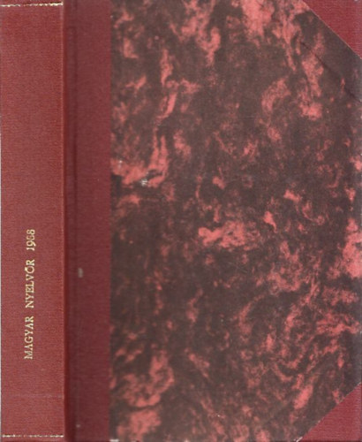 Lőrincze Lajos (szerk.) - Magyar Nyelvőr (1988. - CXII. teljes évfolyam)