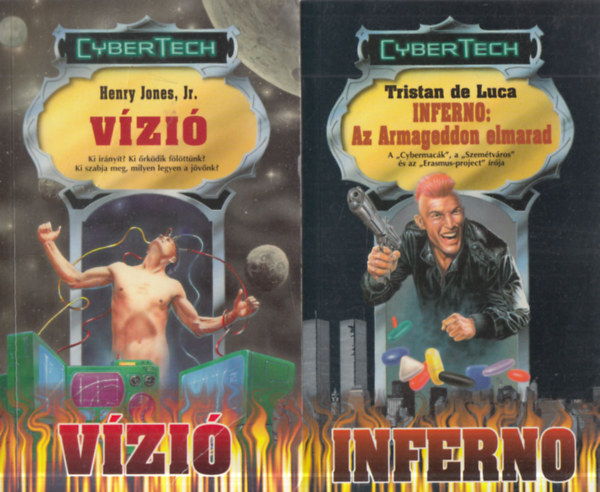 Henry Jones Jr. - 2 db. Cherubion fantasy: Vzi + Inferno: Az Armageddon elmarad