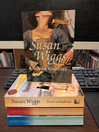 Susan Wiggs - 4 db-os Susan Wiggs KNYVMENT AJNLAt: A tenger trvnye+A szv szabadsga+Le a kalappal! (Arany Szphistria)+Ketts jtk