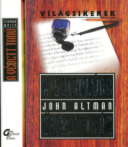 Stephen White - John Altman - 2 db Vilgsikerek ktet