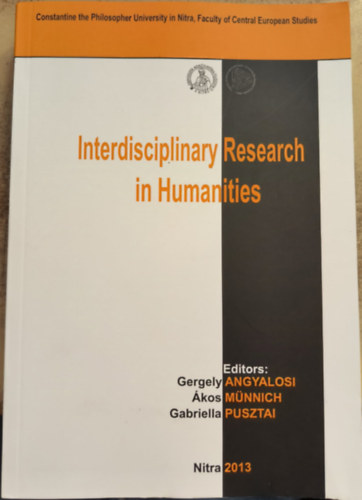 Mnnich kos, Pusztai Gabriella Angyalosi Gergely - Interdisciplinary Research in Humanities