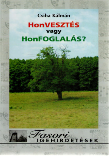 Csiha Kálmán - Honvesztés vagy honfoglalás?