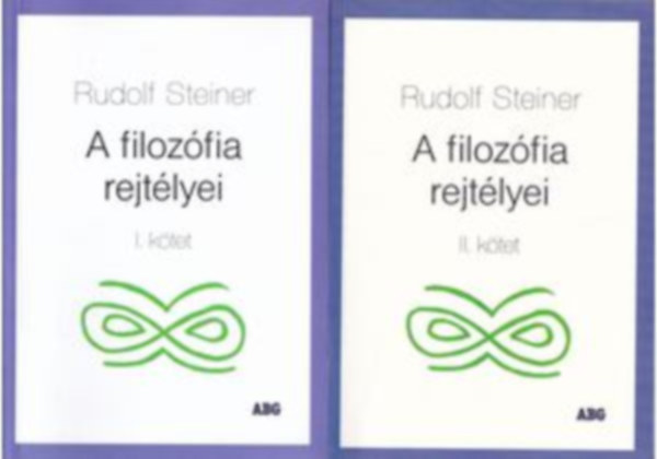 Rudolf Steiner - A filoz�fia rejt�lyei I-II.