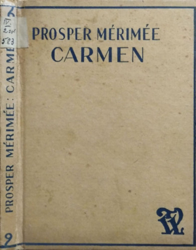 Prosper Mérimée - Carmen (Tolnai Regénytára)