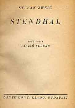 Stefan Zweig - Stendhal