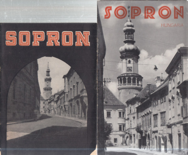 2 db. Sopron idegenforgalmi prospektus, 1930-as évek