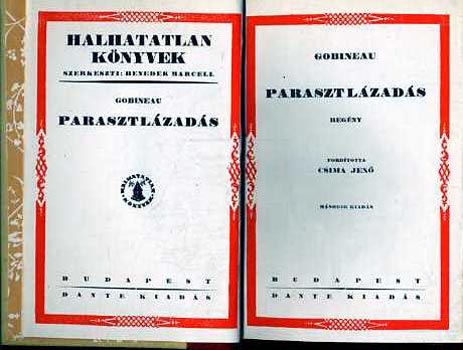 Gobineau - Parasztlázadás