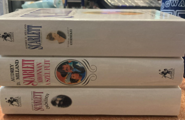 Audrey D. Milland - 3 db Audrey D. Milland könyvcsomag