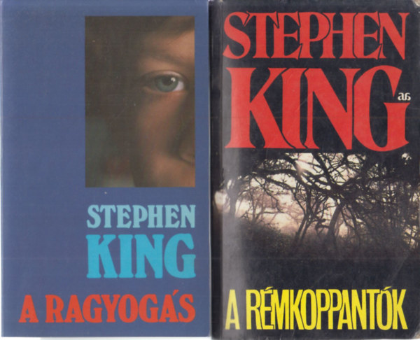 Stephen King - 2 db Stephen King regny: A ragyogs + A rmkoppantk