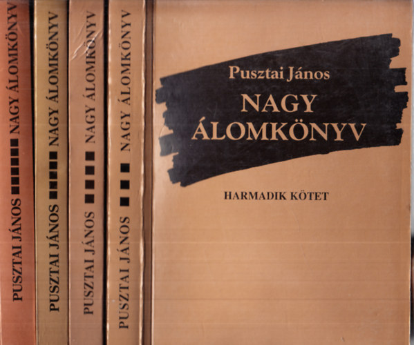 Pusztai Jnos - Nagy lomknyv III.-VI. (mindegyik ktet alrt)