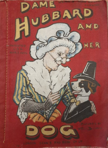London Dean's Rag Book - Dame Hubbard And Her Dog
