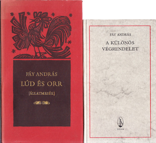 F�y Andr�s - L�d �s Orr + A k�l�n�s v�grendelet (2 db)