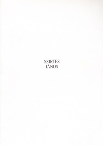 Szirtes Jnos