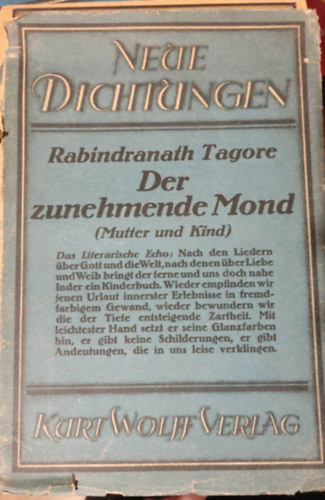 Rabindranath Tagore - Der Zunehmende Mond