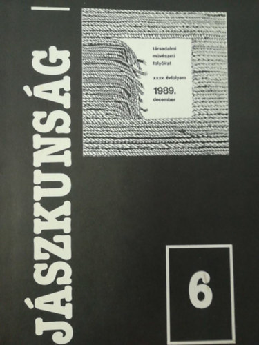 Jszkunsg 6 - XXXV. vfolyam 1989. december