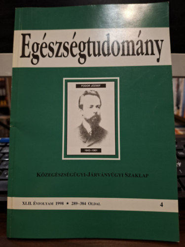 Vir�gh Zolt�n - Eg�szs�gtudom�ny K�zeg�szs�g�gyi-j�rv�ny�gyi szaklap 1998. 4. sz�m