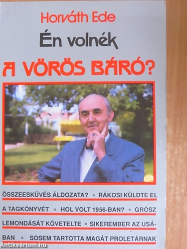 Horvth Ede - n volnk a vrs br?