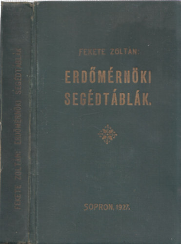 Fekete Zoltn - Erdmrnki segdtblk - DEDIKLT!