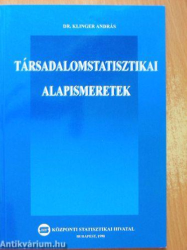 Trsadalomstatisztikai alapismeretek