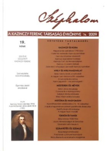 Sz�phalom - A Kazinczy T�rsas�g �vk�nyve 19 (2009)