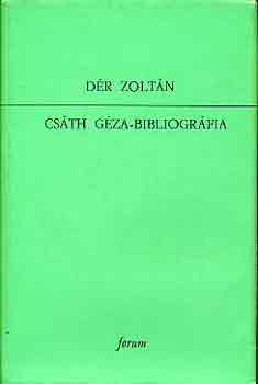 Dr Zoltn - Csth Gza-bibliogrfia