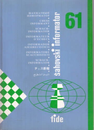 Sahovski informator 61 - Chess informator