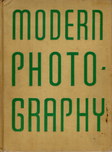 C.G. Holme - Modern photgraphy 1938-9