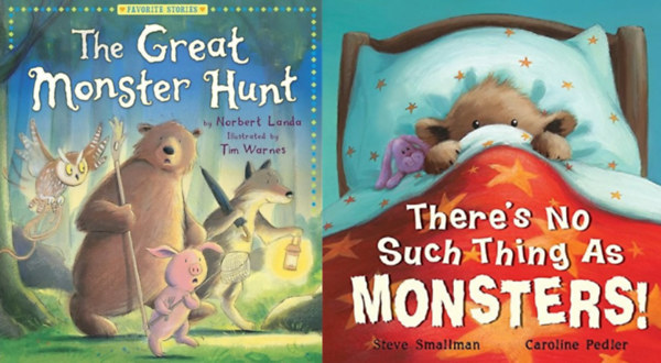 Caroline Pedler, Norbert Landa, Tim Warnes Steve Smallman - The Great Monster Hunt + There's no such thing as monsters! (2 in 1)