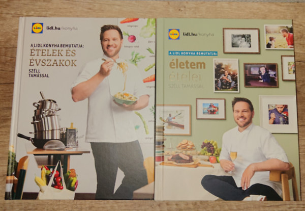 Széll Tamás - 2 szakácskönyv Széll Tamástól: Ételek és évszakok, Életem ételei