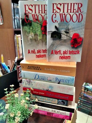 Barbara Delinsky, Holt Victoria, Cecily von Ziegesar, Mail Karolin Esther G. Wood - KNYVMENT AJNLAT, 10DB. Romantikus irodalom. A n, aki tetszett nekem+ A frfi, aki tetszik nekem+ Azeltt s ismt+ Parti t+ Februri vihar+ Tiszta Hollywood+ Ikrek tnca+ A medl titka+ Hotgirl 1+ Hotgirl 2