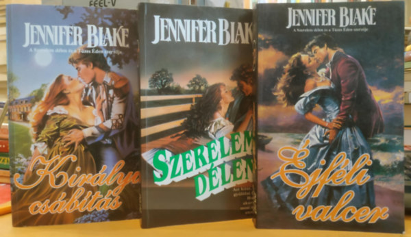 Jennifer Blake - 3 db Jennifer Blake: Kir�lyi cs�b�t�s + Szerelem d�len + �jf�li Valcer