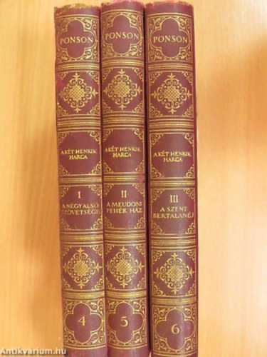 Ponson Du Terrail - A kt Henrik harca I-III.