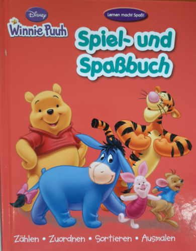 Disney: Activity 2 Winnie Puuh Spiel- und Spaßbuch (német Micimackós foglalkoztató könyv)